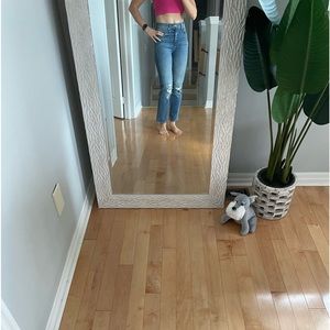 Mother jeans high waisted rider ankle size 26